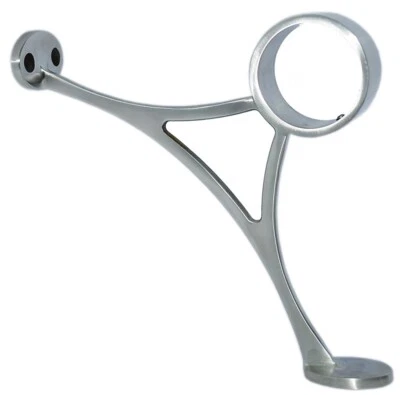 EDELSTAHLONLINE24 Fußlaufstütze Modell 1 für ø 48,3mm Rohr