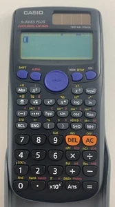 Casio fx-300ES Plus / 300W / 300MS Calculator - WORKING, Includes Cover - Picture 1 of 44