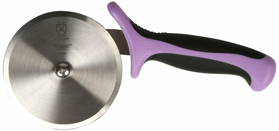 Mercer Millennia 4" Pizza Cutter w/ Purple Handle (Commercial) - Image 1 of 1