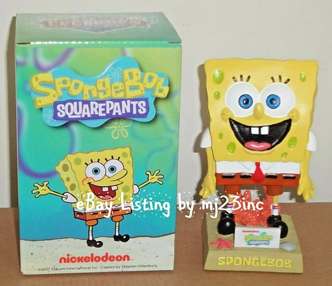 SPONGEBOB SQUAREPANTS BOBBLEHEAD BROOKLYN CYCLONES SGA NICKELODEON NIGHT NY METS Cover