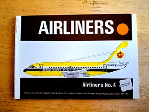 Libro AIRLINERS Nº 4 Publicada Publicación de Aerolíneas Inglaterra Muchas Aerolíneas Desaparecidas - Imagen 1 de 2
