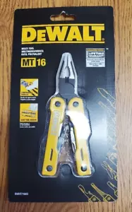 Dewalt MT16 16 in 1 Multi Tool Pocket Knife Pliers Set Stainless Steel Multitool - Picture 1 of 2