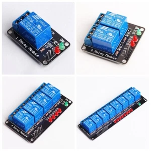 Relay Board Module for Arduino Raspberry Pi ARM AVR DSP PIC 5V 1/2/4/8 Channel - Picture 1 of 9