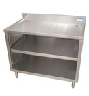 BK Resources UB4-21-GC481 48" Underbar Drainboard Glass Rack Cabinet