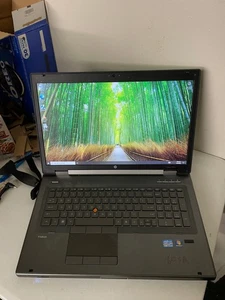 HP EliteBook 8760w - i7-2620M - 2GB RAM- 100GB HDD Win 10 No Bottom Cover #605A - Picture 1 of 14