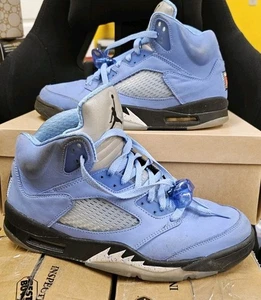 Jordan 5 UNC University Blue Size 10.5 - Picture 1 of 8