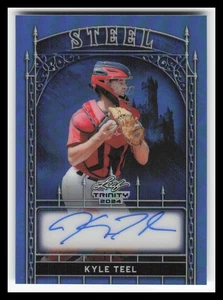 Autógrafo Leaf Trinity Steel 2024 #S-KTI Kyle Teel serie #7/10 automático - Imagen 1 de 2
