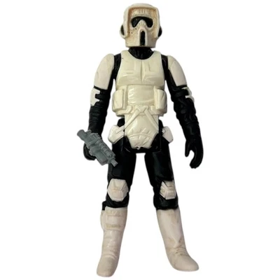 Figura de acción completa de colección Star Wars Biker Scout Trooper Taiwan 1983 Kenner Foto 1 de 4