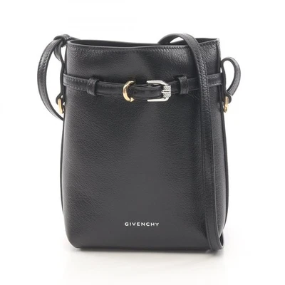 GIVENCHY VOYOU Shoulder Bag BB60NAB1Q7001 leather Black NEW Women - Image 1 of 4