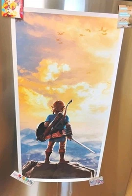 Juego de 5 impresiones artísticas en lienzo Legend of Zelda sin marco Foto 1 de 4