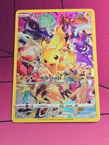 Pikachu (Segreto) # 160/159 Corona Zenith Holo Pokemon Full Art Raro - Foto 1 di 2