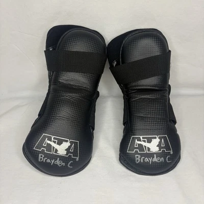 Almohadillas acolchadas para pies ATA 7 artes marciales equipo de combate de karate de taekwondo Foto 1 de 4