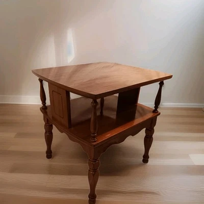 Кофейный столик с многоярусным акцентом колониальный ранний американский хард-рок клен George Bent - Изображение 1 из 4