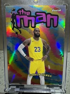2024 Topps Finest The Man - LeBron James #TM-1 Los Angeles Lakers SP - Bild 1 von 2