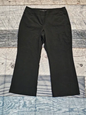 Pantalón de vestir Apostrophe elástico pierna ancha para mujer talla 14 pequeño  Foto 1 de 4