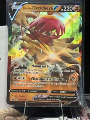 Hisuian Decidueye V SWSH238 SWSH: Sword & Shield Promo Cards Holo - Image 1 of 2