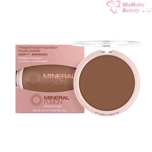 Mineral Fusion Pressed Powder Foundation Deep 7 Espresso 0.32oz / 9g New In Box - Image 1 of 1