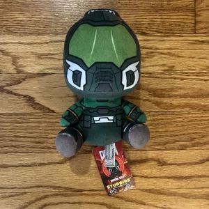 Doomguy Doom Eternal Slayer Stubbins Series 2 HTF RARE Plush Bethesda 2019 - Picture 1 of 3