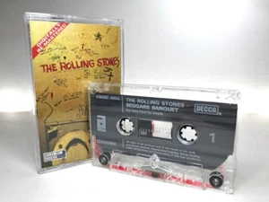 The Rolling Stones BEGGARS BANQUET Cassette **DIGITALLY REMASTERED** NEAR MINT - Picture 1 of 9