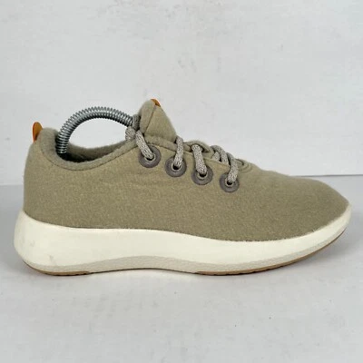 Zapatillas deportivas Allbirds de lana para correr WR para mujer talla 6 verde musgo zapatos cómodos con cordones Foto 1 de 4