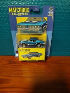 2024 Matchbox Collectors 1970 Oldsmobile 442 Blue 1:64 Car 6/20 🆕