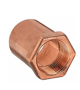 3/4 C X 1/2 FEMALE IRON PIPE COPPER SWEAT SOLDER ADAPTER 7/8 OD X 1/2 FIP - Picture 1 of 3