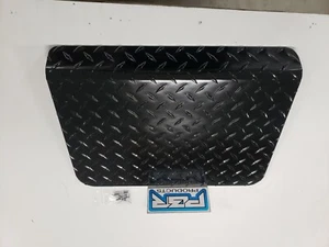 BLACK Ezgo RXV Golf Cart Part Diamond Plate Access Cover 2008-UP RXV - Bild 1 von 3