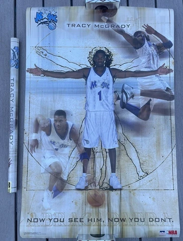 NEW 2003 Tracy McGrady Poster NBA basketball Orlando Magic Starline 3136 Cover