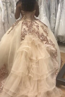 Vestido de baile, quinceañera, vestido dulce dieciséis. Foto 1 de 2