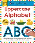 Wipe Clean Work Books: Uppercase Alphabet by Roger Priddy Spiral bound Book The