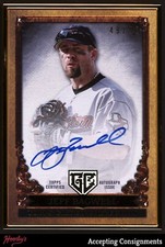 2023 Topps Gilded Collection Gold Framed Gallery of Gold Jeff Bagwell AUTO 49/50