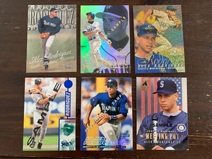 Lot of 6 199's ALEX RODRIGUEZ Sample / Promo Cards SEATTLE MARINERS RARE ! v2 - Picture 1 of 2