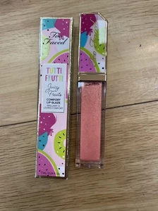 BN " TOO FACED - JUICY FRUITS Comfort Lip Glaze Dreamsicle - Picture 1 of 2