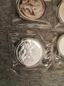 2005 Chinese Panda 1 oz Silver Coin Double Sealed - Picture 1 of 6