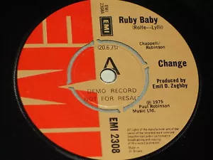 Change: Ruby Baby 1975 DEMO 7" NM - Picture 1 of 3