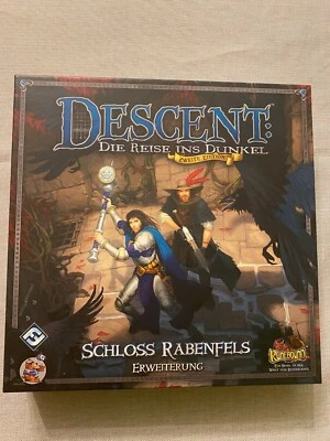 Descent 2. Edition deutsch - Erweiterung - Schloss Rabenfels neuwertig - Bild 1 von 4