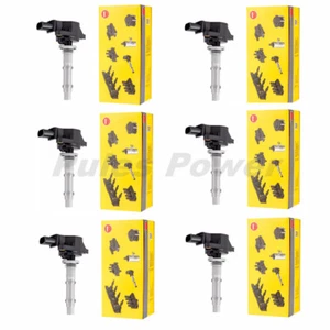 OEM NGK 6 x Ignition Coils for Mercedes E300 E350 E550 ML300 C280 C300 V6 M272 - Picture 1 of 8