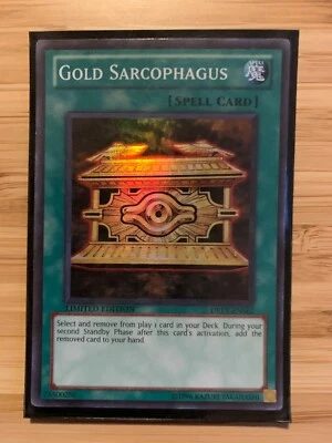 YuGiHo GOLD SARCOPHAGUS - Limited Edition - DREV-ENSE2 - Free Shipping - Image 1 of 3