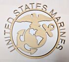 US MARINES wall art Laser cut sign gift USMC Unfinished Wood Crafts Supplies  