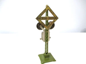 Lionel 69 Crossing Ringer Signal Olive, Brass Prewar O Gauge X6202 - Picture 1 of 9