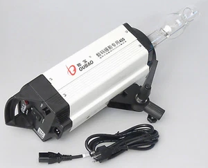 PRL) 400 W PHOTO PRO LIGHT ILLUMINATORE FOTOGRAFICO SALA POSA FOTO 5300 °K STUDI - Picture 1 of 10