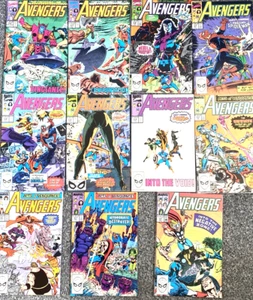THE AVENGERS. NUMBER'S 309 & 311-320. (11 ISSUE 1989-1990 LOT). - Picture 1 of 23