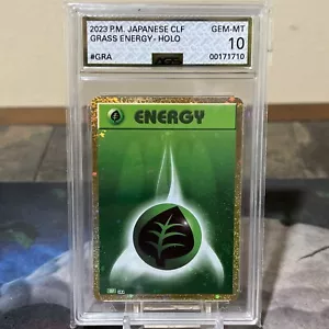 Grass Energy CLF GRA Pokemon Card Game Classic Japanese AGS 10 - Picture 1 of 1