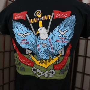 USN US Navy T Shirt Size Small Navy Blue MCC McCord Military - Picture 1 of 4
