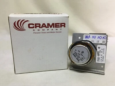 New! Cramer Company 447C-861K-1 Electric Timer (#20259) - Image 1 of 4