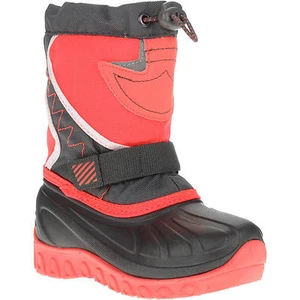 Ozark Trail Toddler Girls' Neon Pink/Gray Temp Rated Winter Boots: 5-12 - Picture 1 of 5
