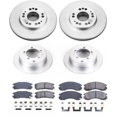 PowerStop Disc Brake Kit - Front and Rear - Eagle Talon 1995-1997, Fits Mitsubis - Image 1 of 4