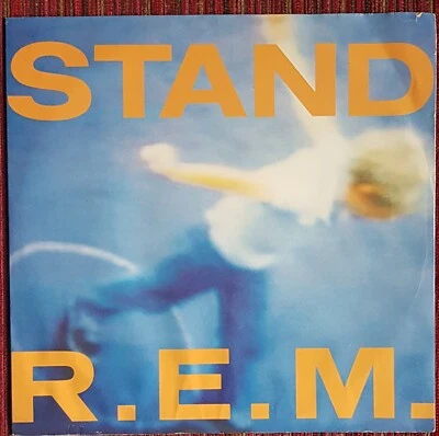 R.E.M. STAND  3-TRACK 12 INCH UK SINGLE FROM 1988 - Image 1 of 2