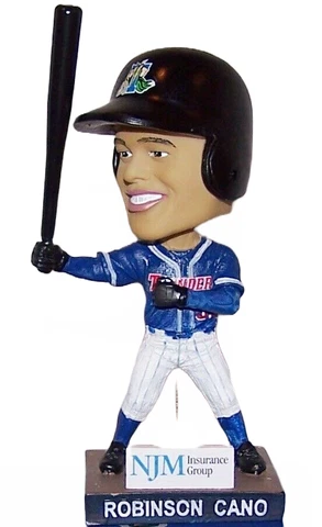 2018 Robinson Cano Bobblehead 25th Anniversary Trenton Thunder AA , Yankee, Mets Cover