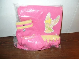 NEU MIT ETIKETT Disney Tinkerbelle Schal & Handschuh Set - Bild 1 von 2